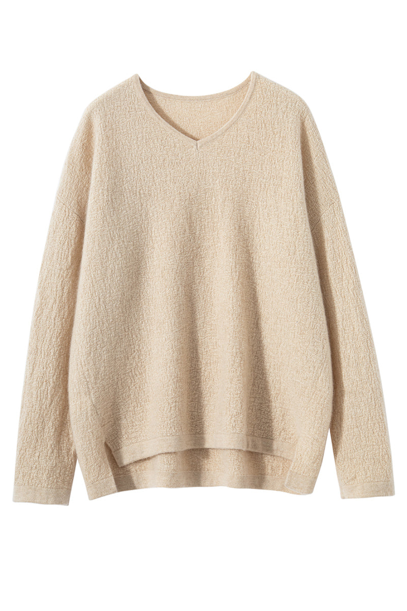 V Neck Cashmere Sweater