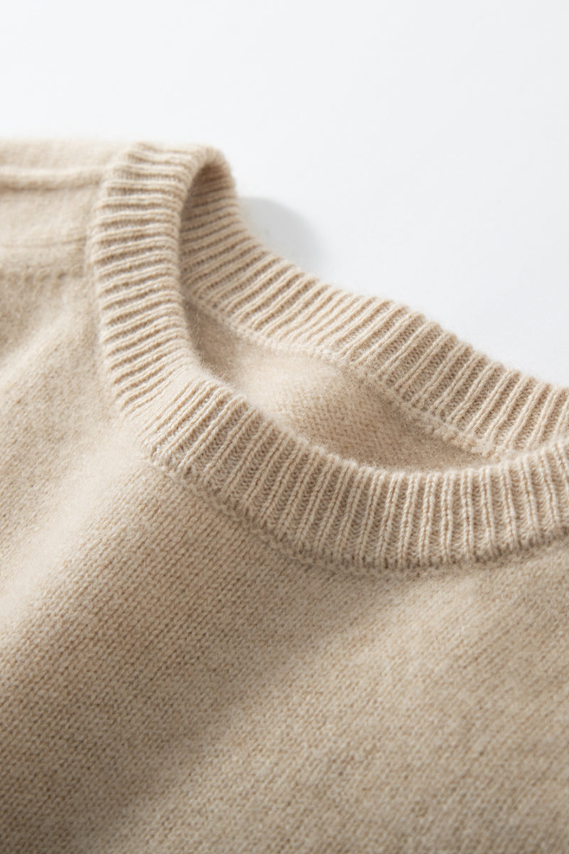 Ladies Round Neck Pullover Cashmere Sweater