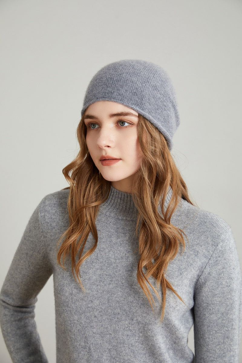 Women's Hats Knitted Winter Beanie Alashan Cashmere